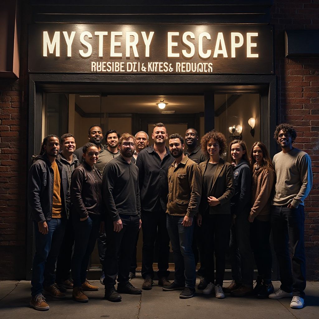 Mystery Escape NYC team in front of our location
