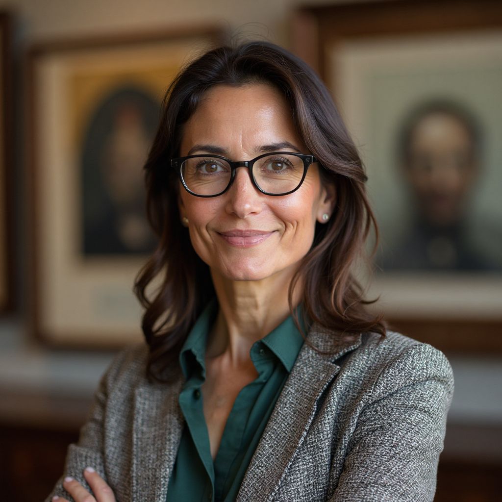 Dr. Amelia Rivera - Museum Curator
